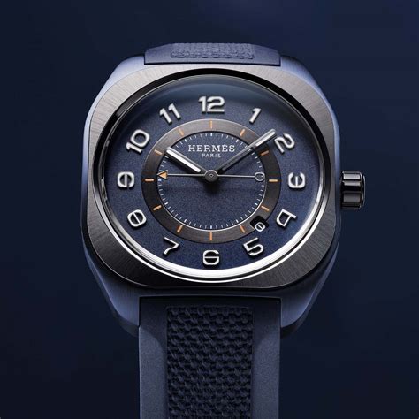 hermes h08 blue titanium